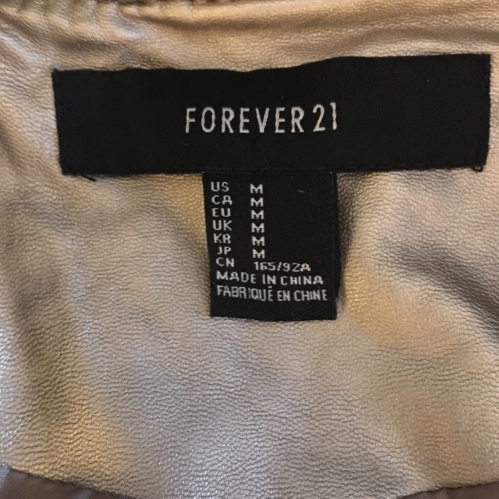 FOREVER 21 BOMBER JACKET - Picture 5 of 7